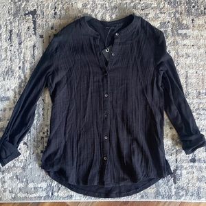 Lucky Brand long sleeve button up blouse